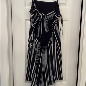 Lulu's striped navy and white summer dress